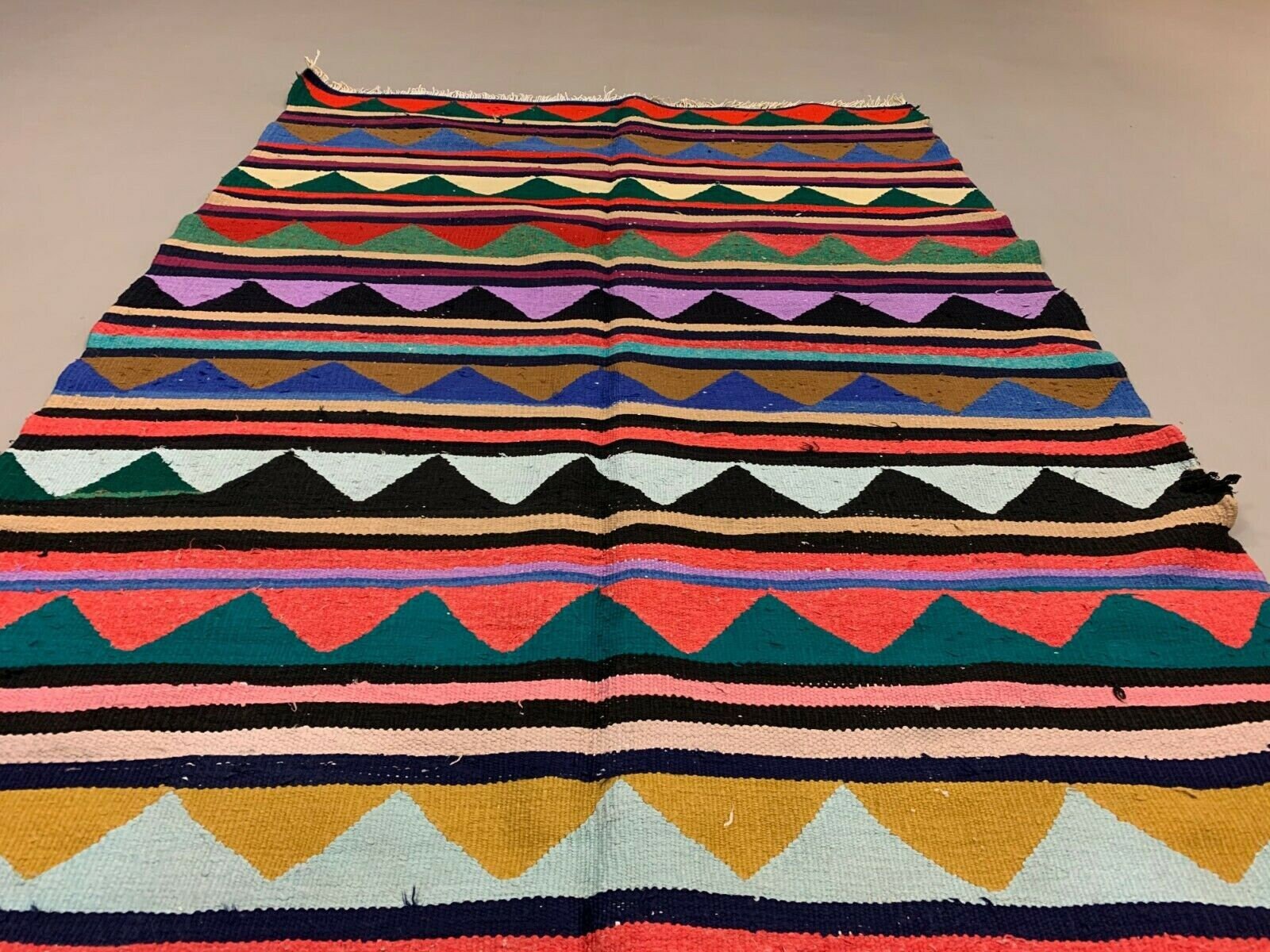 Colourful Vintage Turkish Kilim 290x123 Cm Kelim Rug Wool - Etsy UK