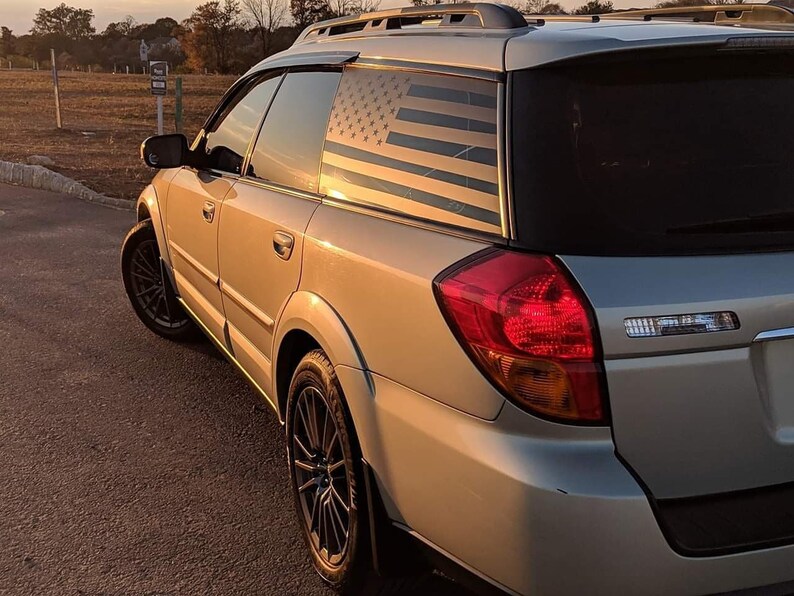 Custom Subaru Outback >> Subaru Outback Legacy American Flag Decals 98 06 Stickers Vinyl Usa Us Side Windows Custom Accessories Off Roading Parts Subie Wagon Gt Custom Subaru Outback >> Subaru Outback Legacy American Flag Decals 98 06 Stickers Vinyl Usa Us Side Windows Custom Accessories Off Roading Parts Subie Wagon Gt