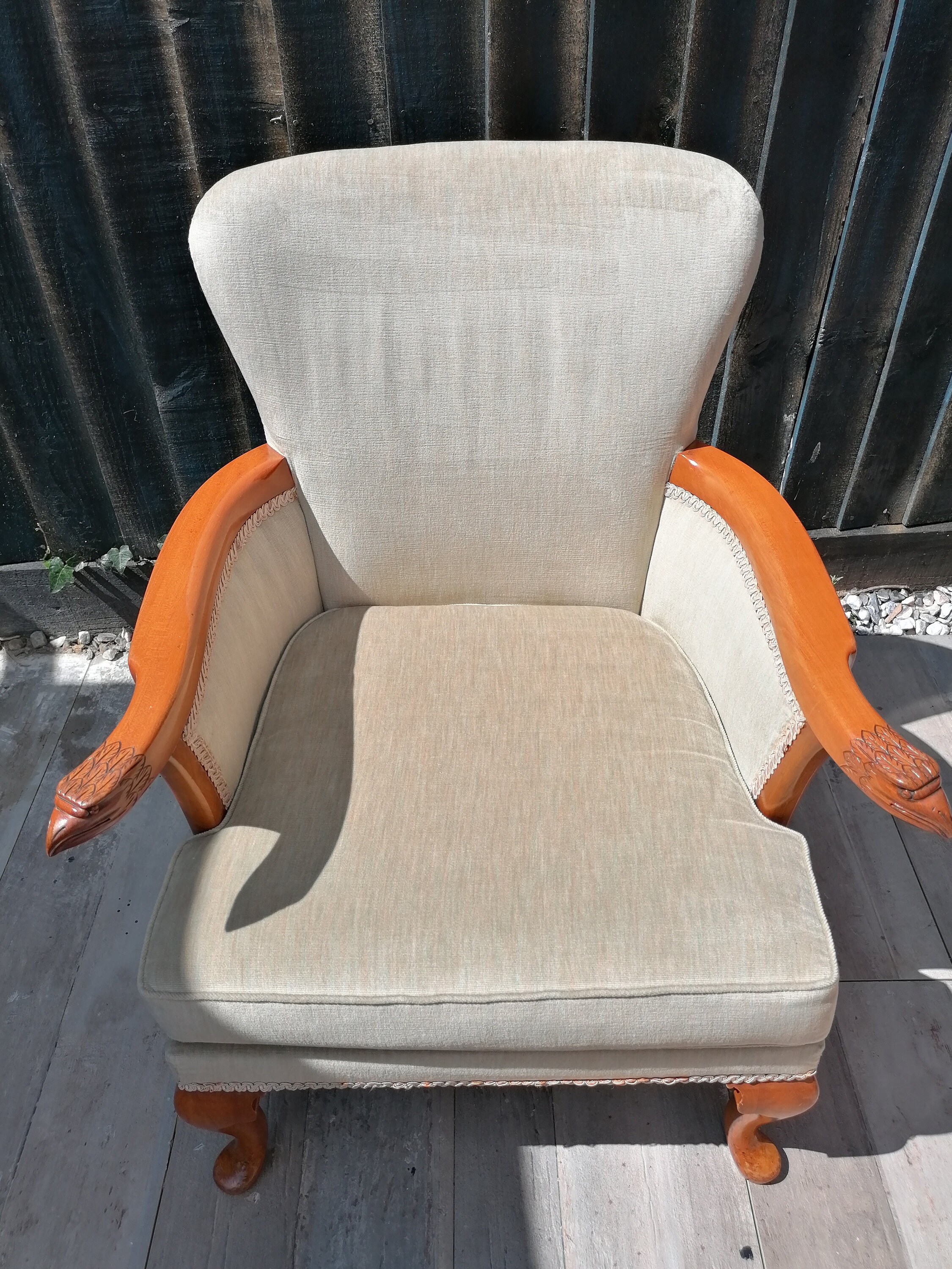 fauteuil Antique Acajou