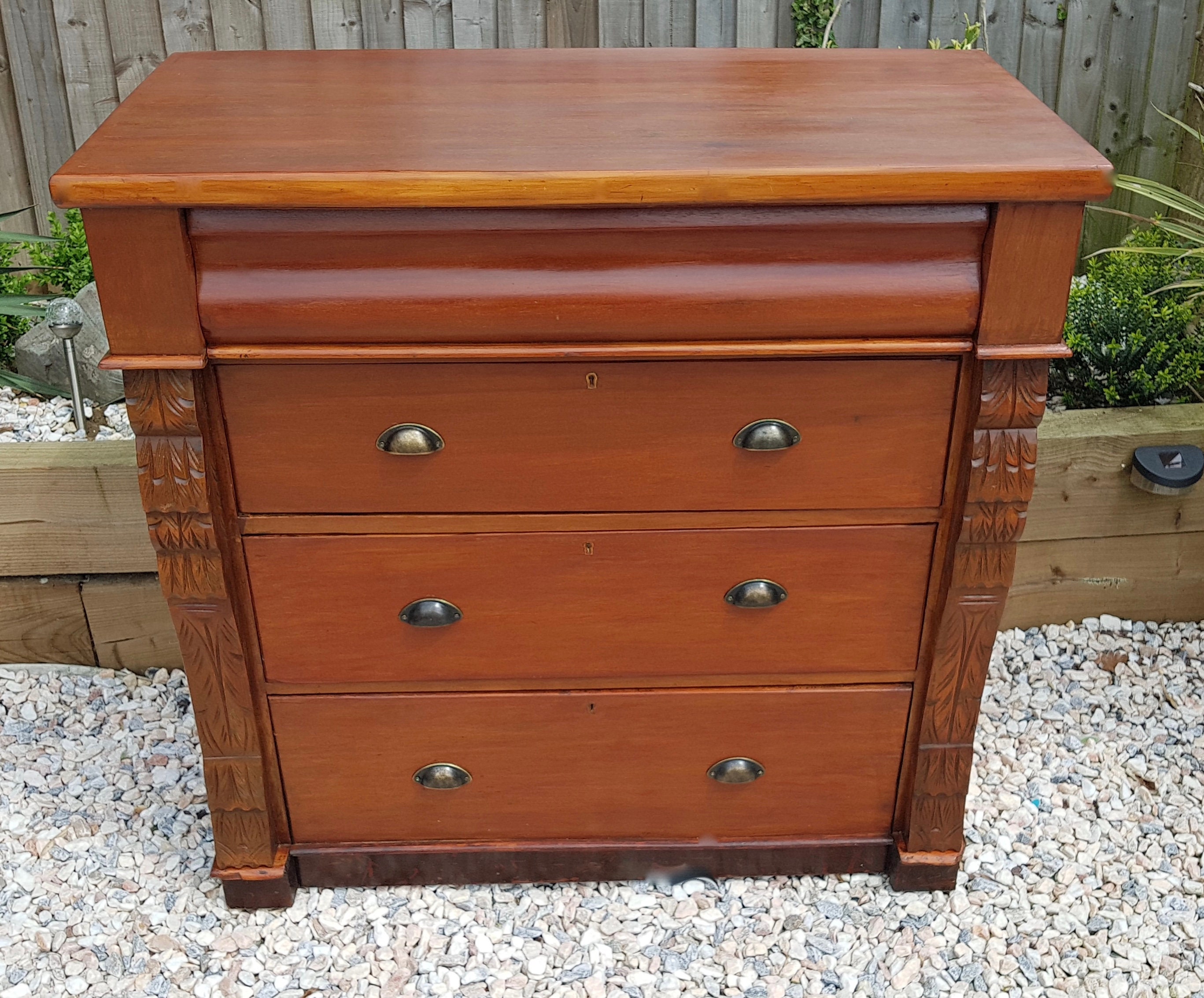 Antique 19c Scottish Chest Of Drawers Dresser Armoires Etsy