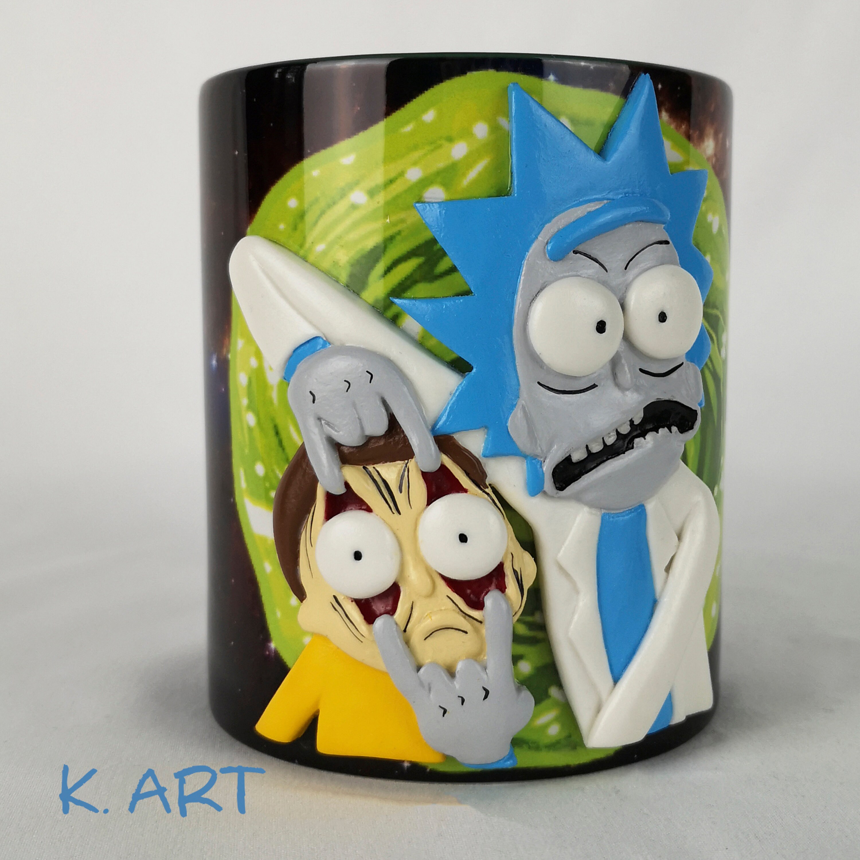 Rick And Morty Mug
 Rick and Morty mugCartoonindividual mugmug ceramicmug with