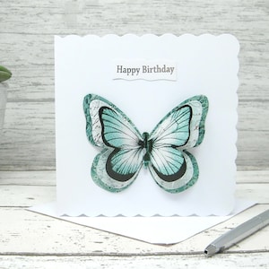 3D Geburtstag Schmetterling, Schmetterling Für Sie, 3D Schmetterling, 3D Schmetterlinge, Geburtstag Schmetterling, Geburtstagskarten, alles Gute zum Geburtstagkarte