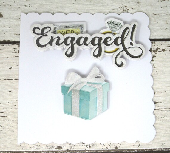 Cartes De Voeux Papeterie Personalised Handmade Mariage Fiancailles Carte Fiances Felicitations Maison