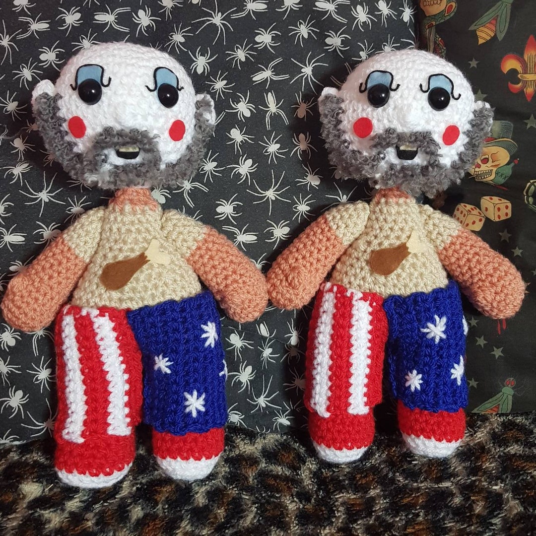 Mini Captain Clown Zombie Horror Film Collectable - Etsy