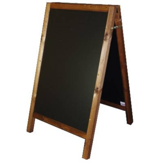 PAVEMENT SIGN CHALKBOARD A BOARD PAVEMENT BOARD BLACK