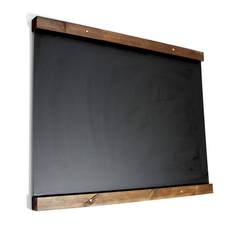 Eaziwipe Sliding Chalkboard with Wooden Rails. Blackboard. Etsy