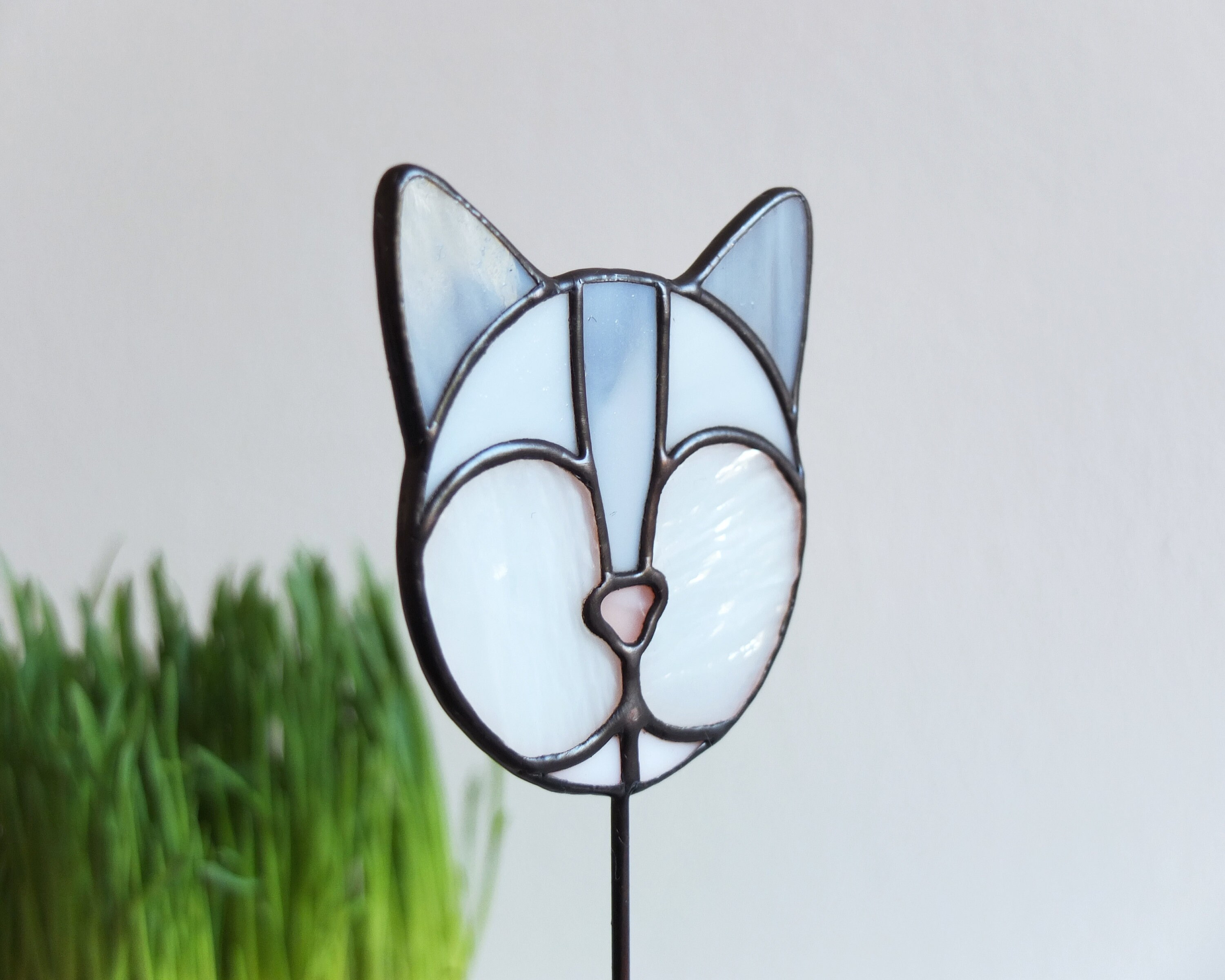 Stained Glass CAT Suncatcher Cat Suncatcher Buddy line Etsy