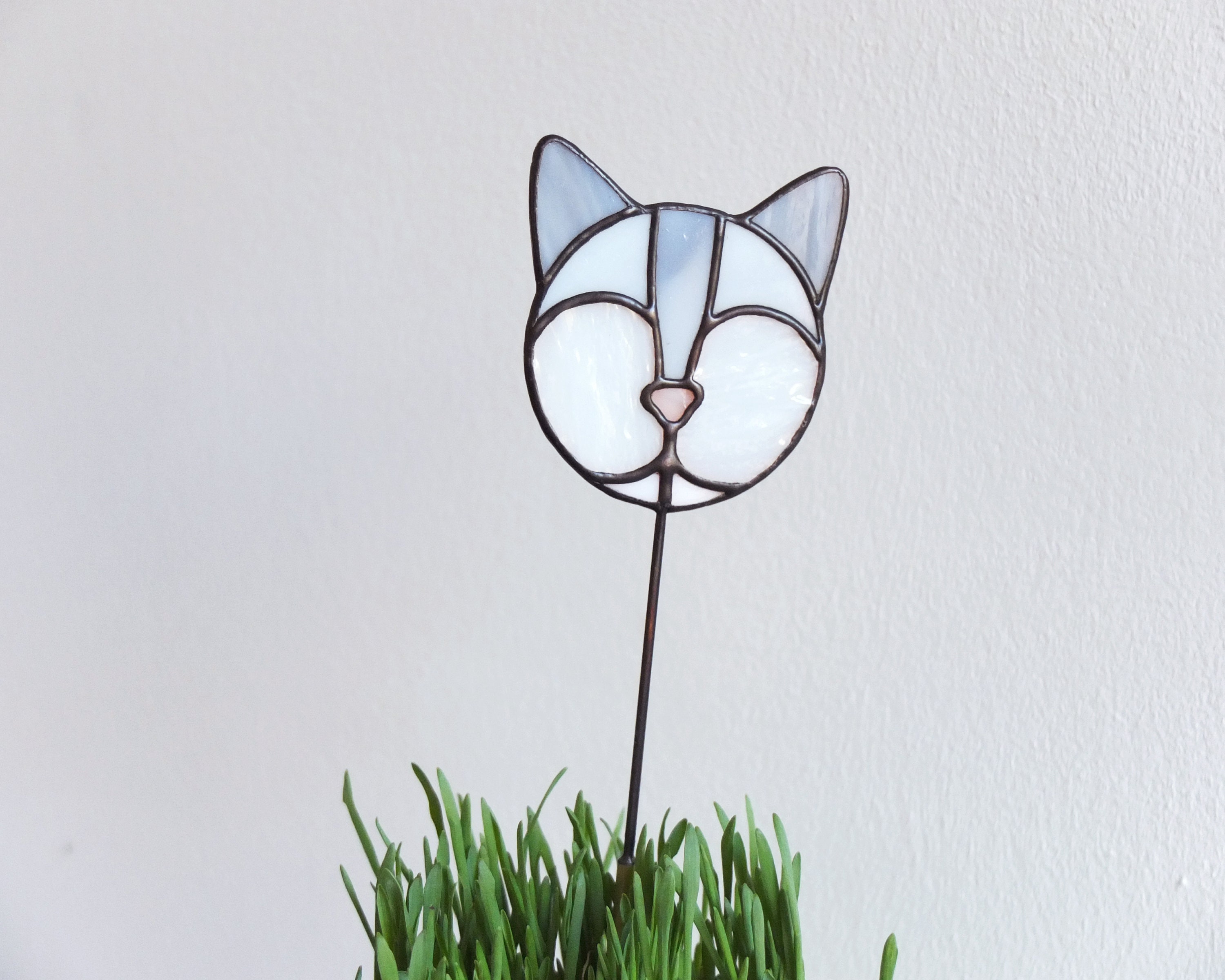 Stained Glass CAT Suncatcher Cat Suncatcher Buddy line Etsy