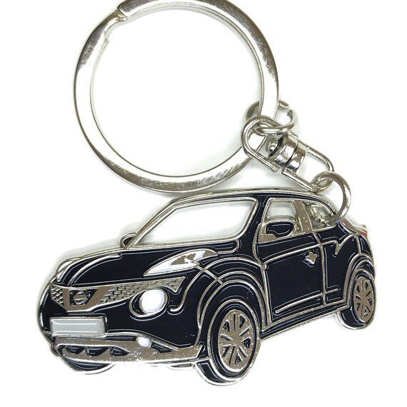 WickedKarz Cartoon Car Nissan Qashqai 2014 in Metallic Brown Stylish Key Ring