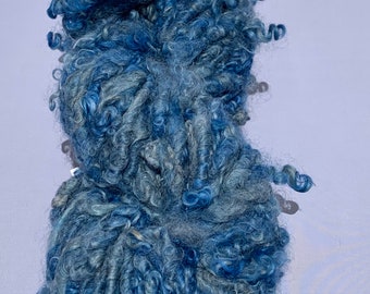 Handspun Yarn - Bluebird