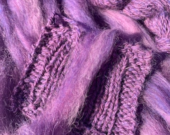 Grapes before Wine - Suri Alpaca Blend Roving