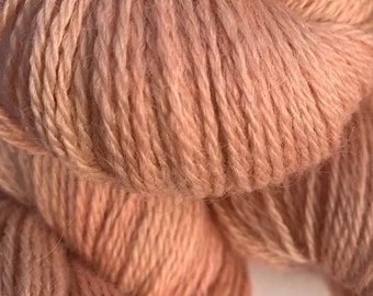 Gimme some Peaches- Ally Alpaca Fingering Weight Yarn