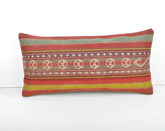 Kilim pillows 24x12 inch 60x30 cmlong kilim pillow 24x12 Pillow Cover