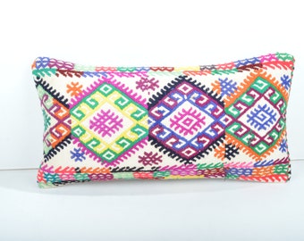 Kilim pillows 24x12 inch 60x30 cmlong kilim pillow 24x12 Pillow Cover