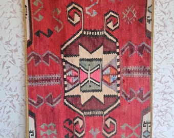 Kilim Wall Decor vintage wall decor Handmade Wall Deocor Bohemian Wall Decor Decorative Hanging Old Wall Decor