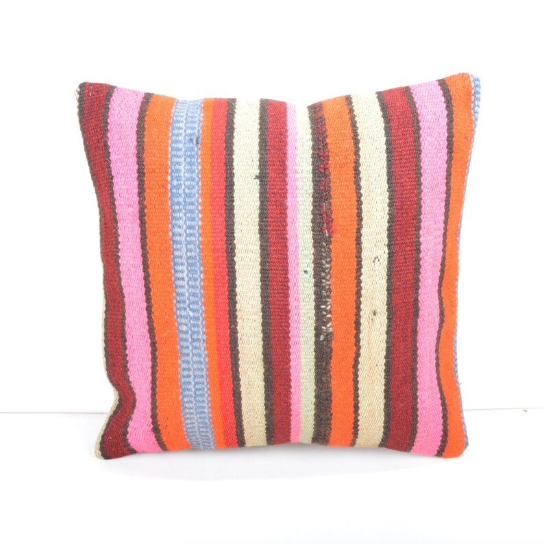 kilim pillow 16x16 boho pillow kilim rug kilim pillow moroccan pillow kilim pillow cover pillows,kilim pillow pink,5 turkish pillow