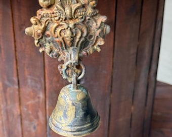 Handmade Iron Doorbell: Antique Medieval Style Decor