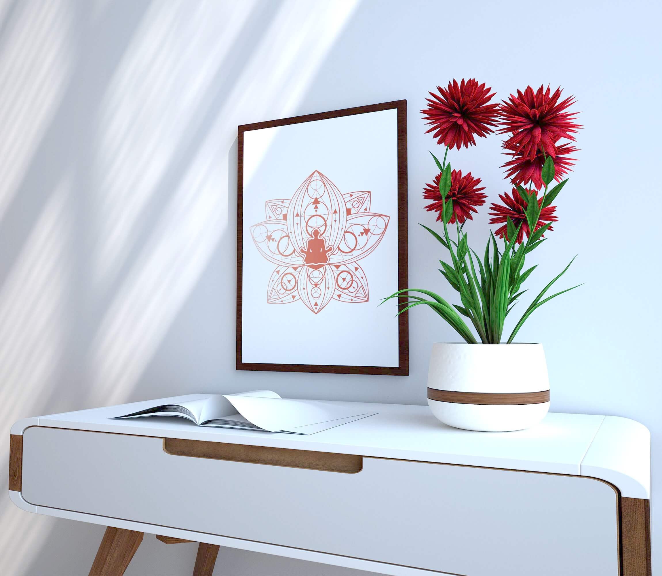 Yoga Wall Decor Yoga Wall Art Yoga Poster Yoga Teacher | Etsy