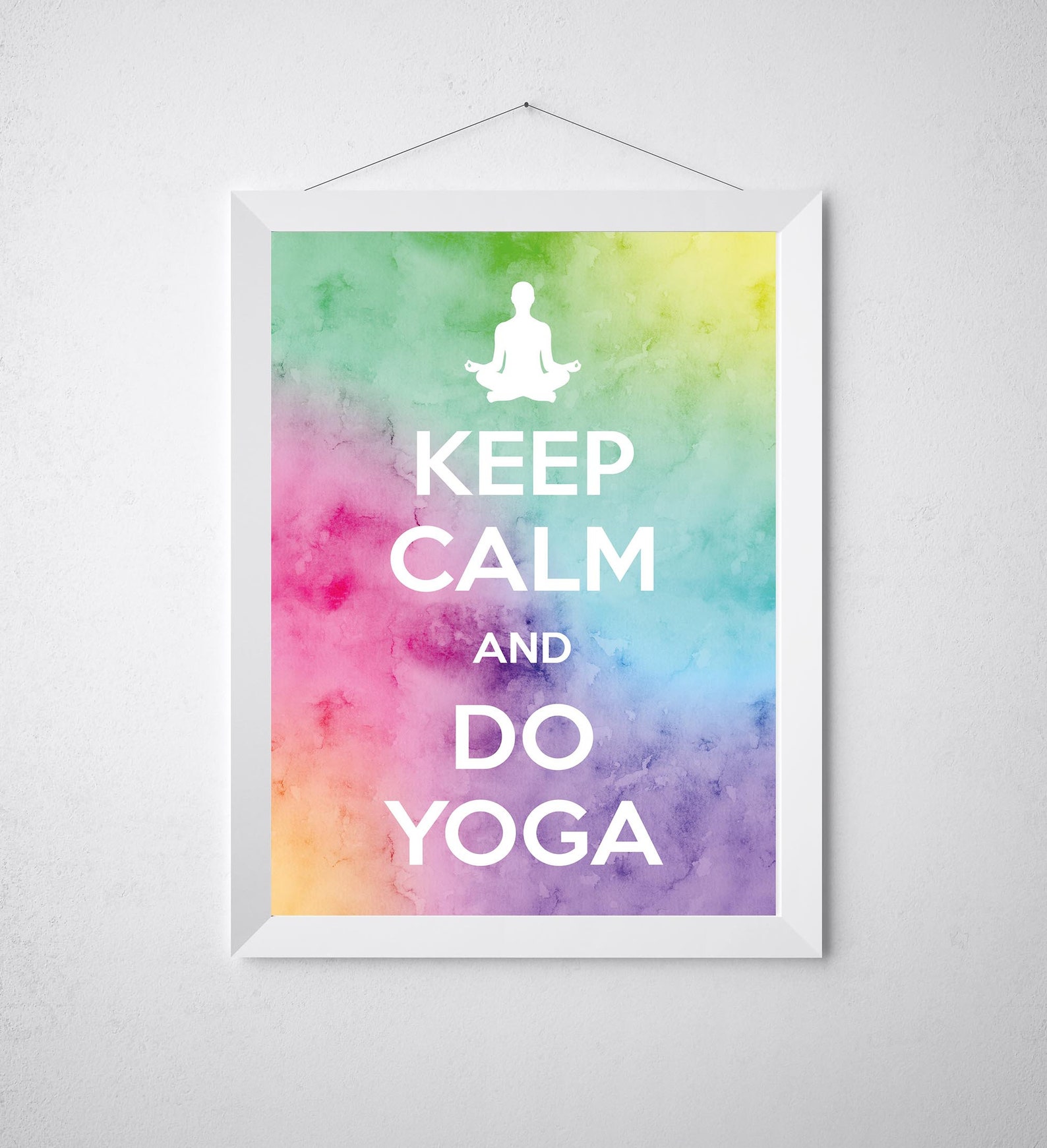 Yoga Studio Decor Yoga Wall Art Yoga Wall Decor Yoga Etsy