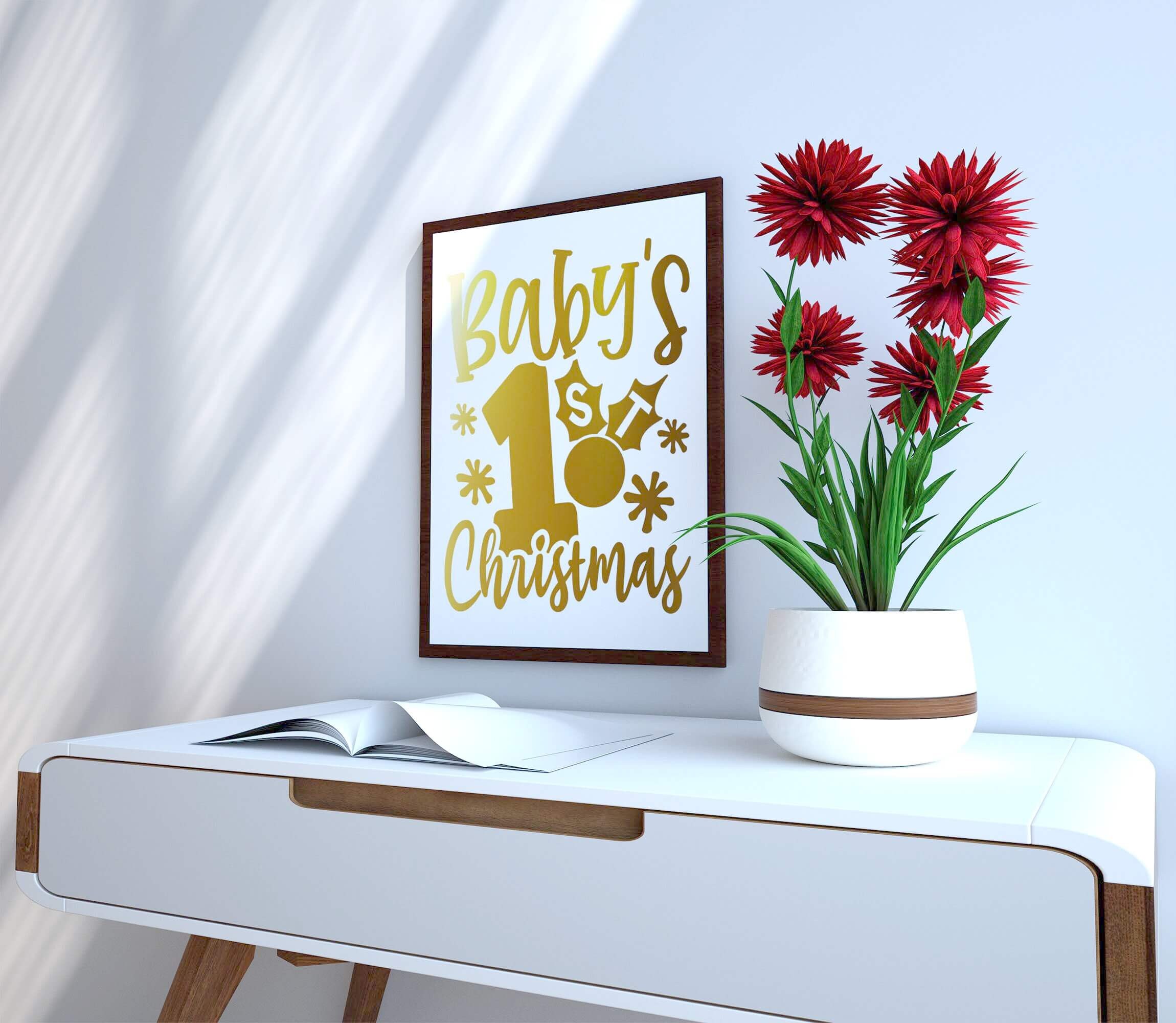 Christmas Wall Art Christmas Decor Christmas Print Etsy