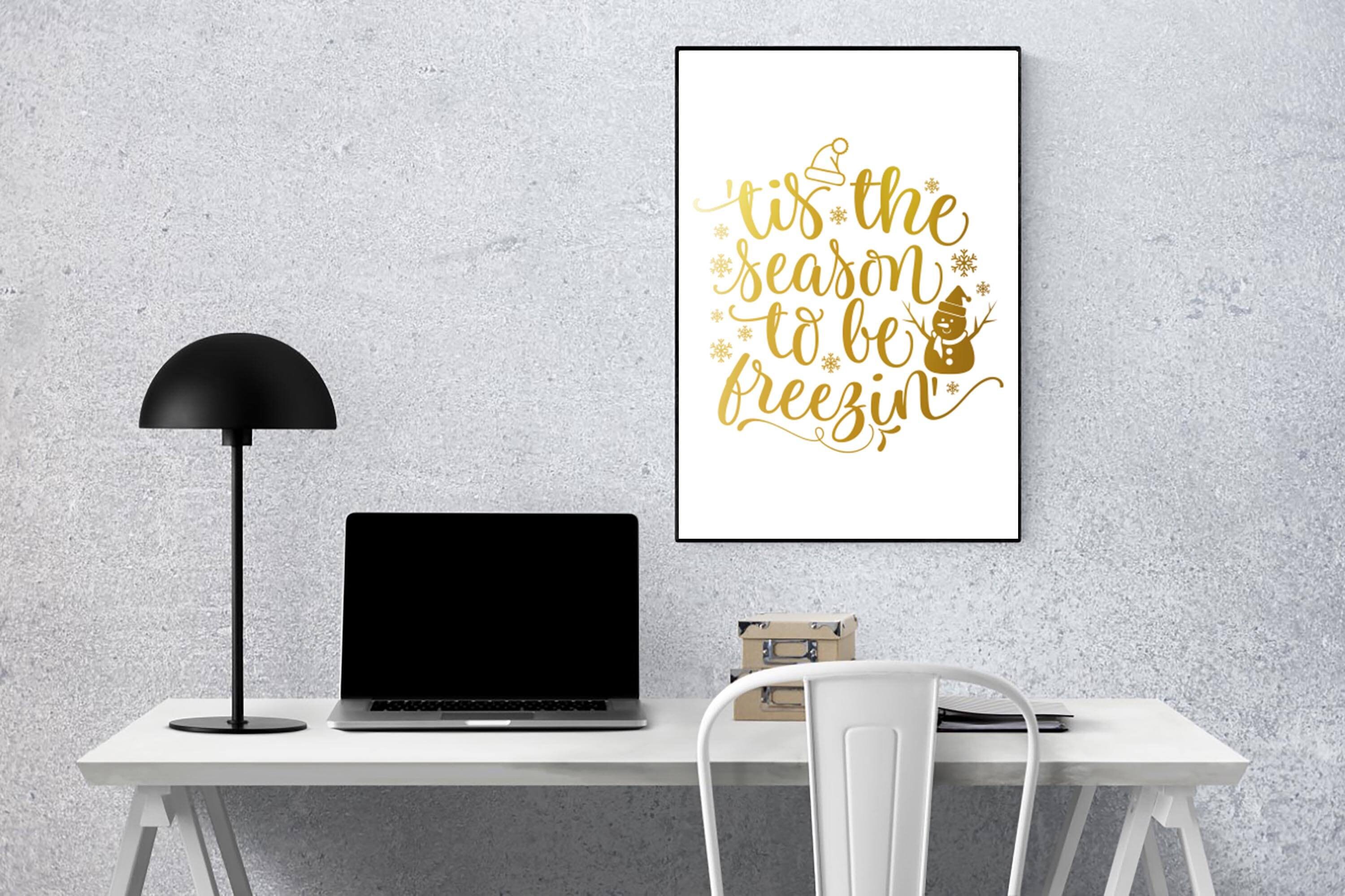 Christmas Wall Art Christmas Decor Christmas Print Santa | Etsy