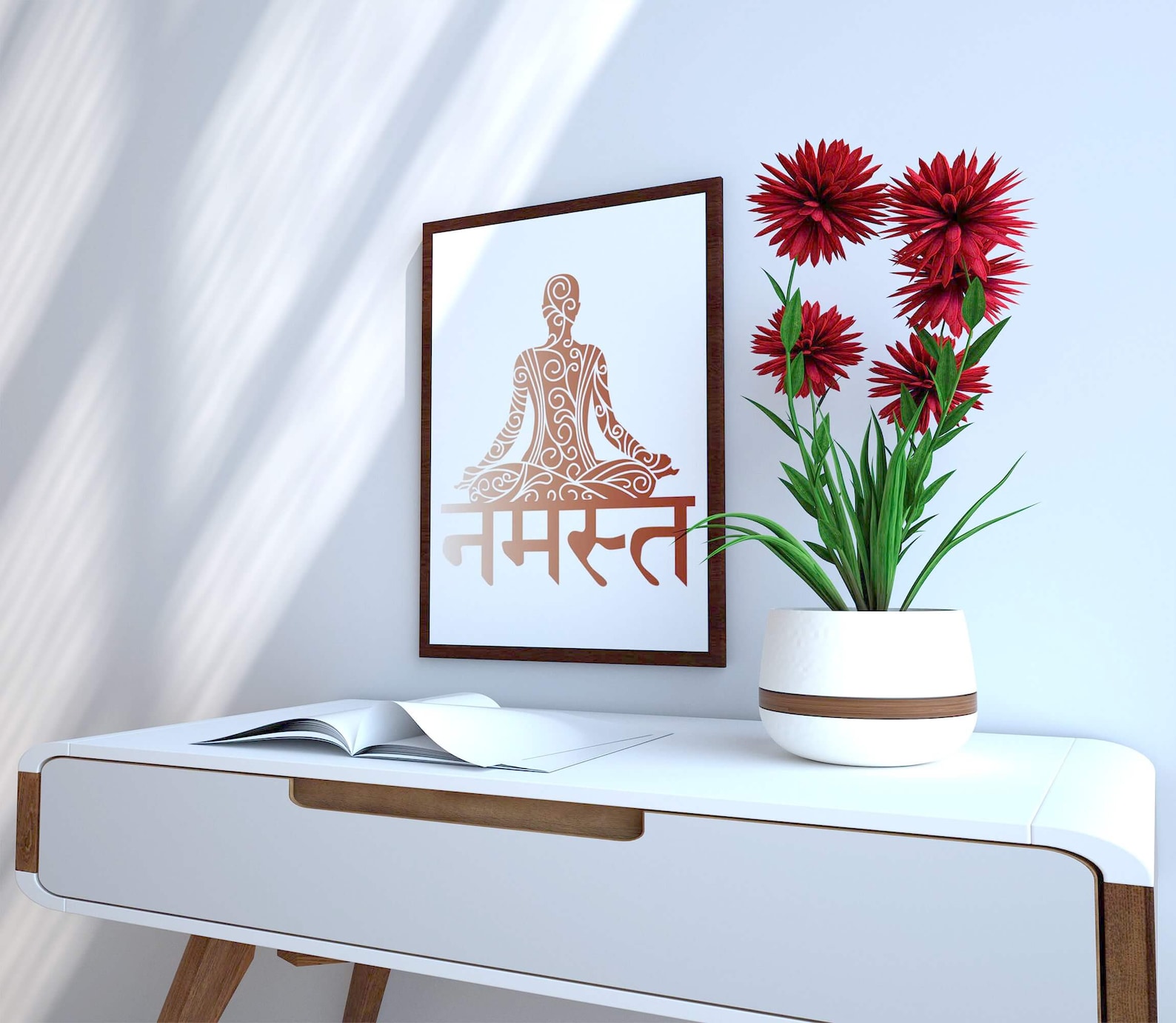 Yoga Wall Decor Yoga Wall Art Yoga Poster Yoga Teacher Etsy