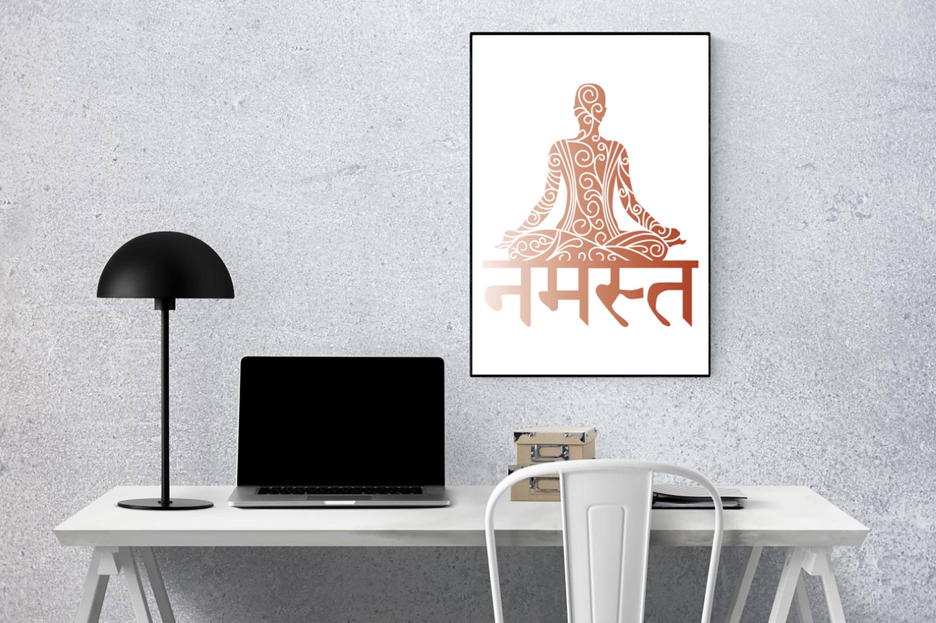 Yoga Wall Decor Yoga Wall Art Yoga Poster Yoga Teacher Etsy