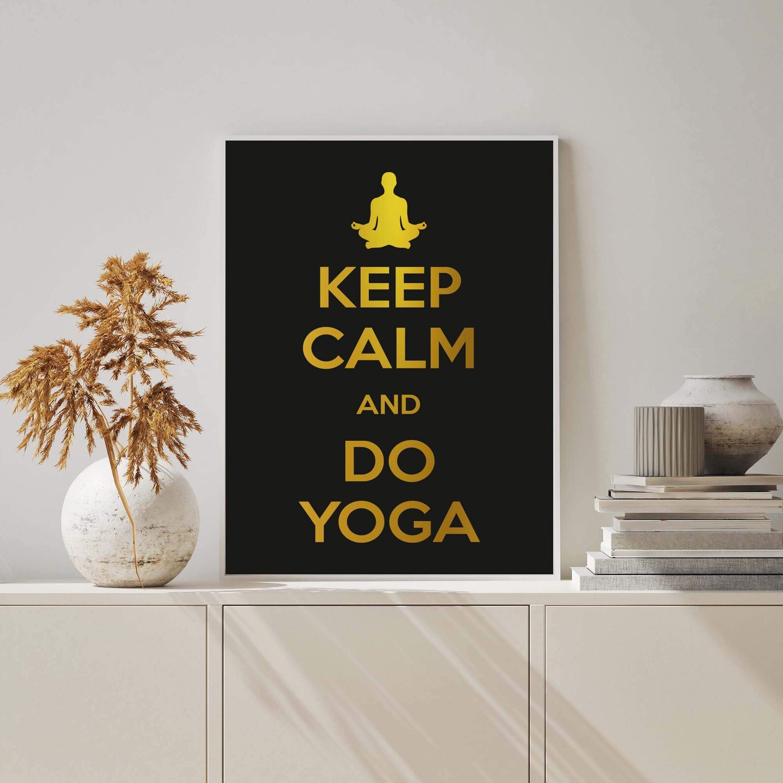 Yoga Wall Art Yoga Wall Decor Great Yoga Gift for Teachers Etsy