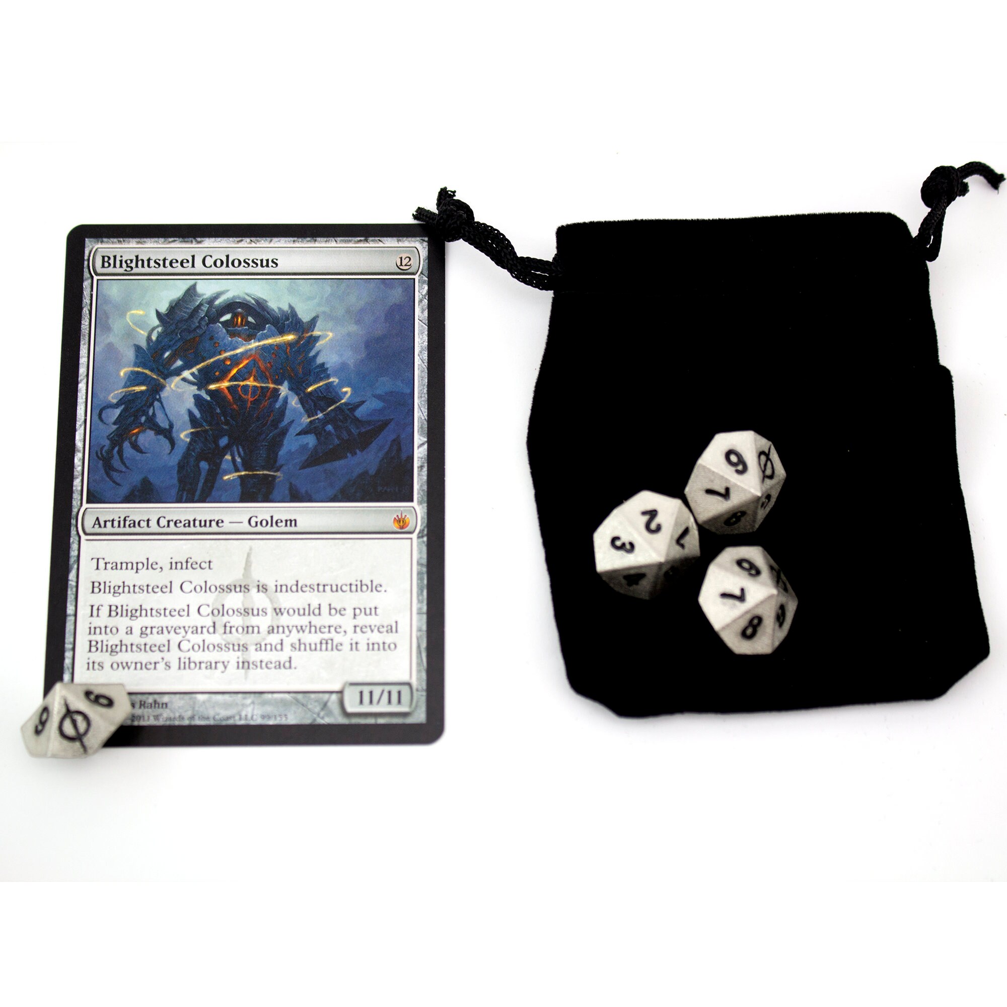 MTG 10 Sided Poison Counter Dice Magic the Gathering Trading Etsy