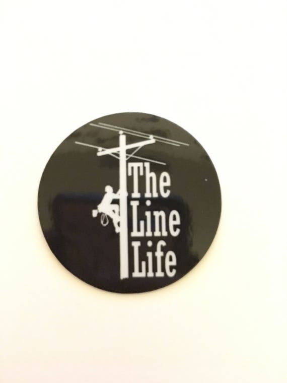 LINEMAN HARD HAT sticker Etsy