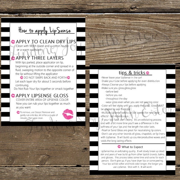 Lipsense - Etsy