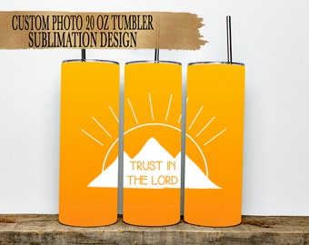 2022 LDS Youth Theme Trust in the Lord Tumbler Sublimation Design, 20 OZ Tumbler Sublimation Design, Tumbler Design,