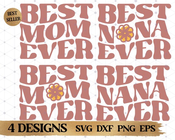 Best Mom SVG, Best Mom Ever, Best Mom Ever SVG, Mothers day gift, Mother's Day Gift svg, Mothers Day Gift SVG, Retro Mom Svg, Retro mom png