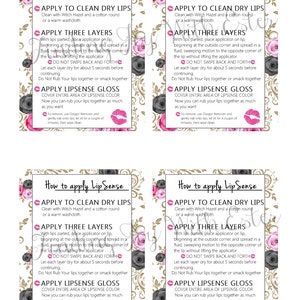 Lipsense Free Printables