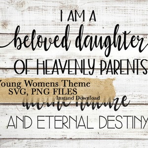 Junge Frauen Theme SVG, Junge Frauen SVG, Junge Frauen Theme SVG, JUNGE FRAUEN Theme SVG, LDS Young Women Theme Cut File Png Svg