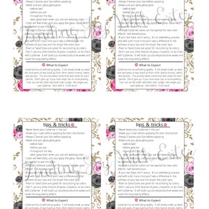 LIPSENSE PRINTABLE, How to Apply Lipsense, Tips and Tricks Printable ...