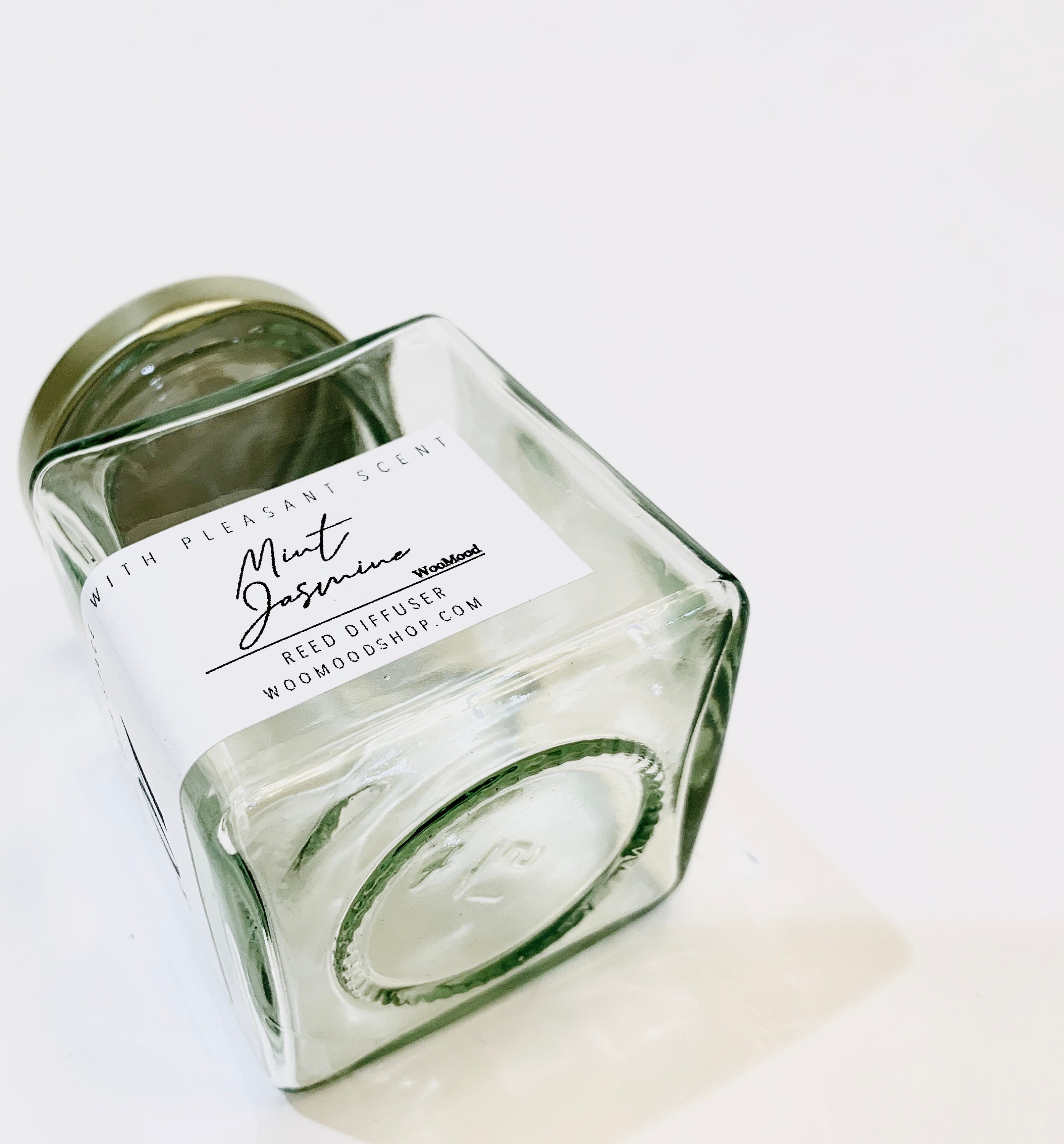 Rose Flower Reed Diffuser // Diffuser // Fragrance // Clear Jar