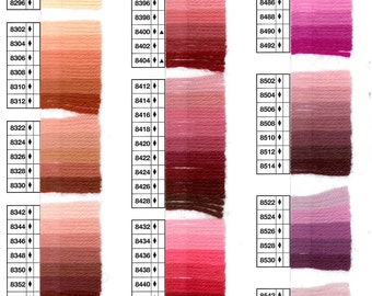 Anchor Tapestry Wool All Shades Your Own Choice 100 x 10m Skeins