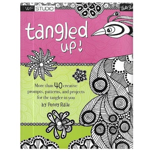 Libro da disegno - TANGLED UP - 40 spunti creativi, modelli e progetti per scarabocchiare, lavoretti per bambini, come disegnare grovigli, c2015