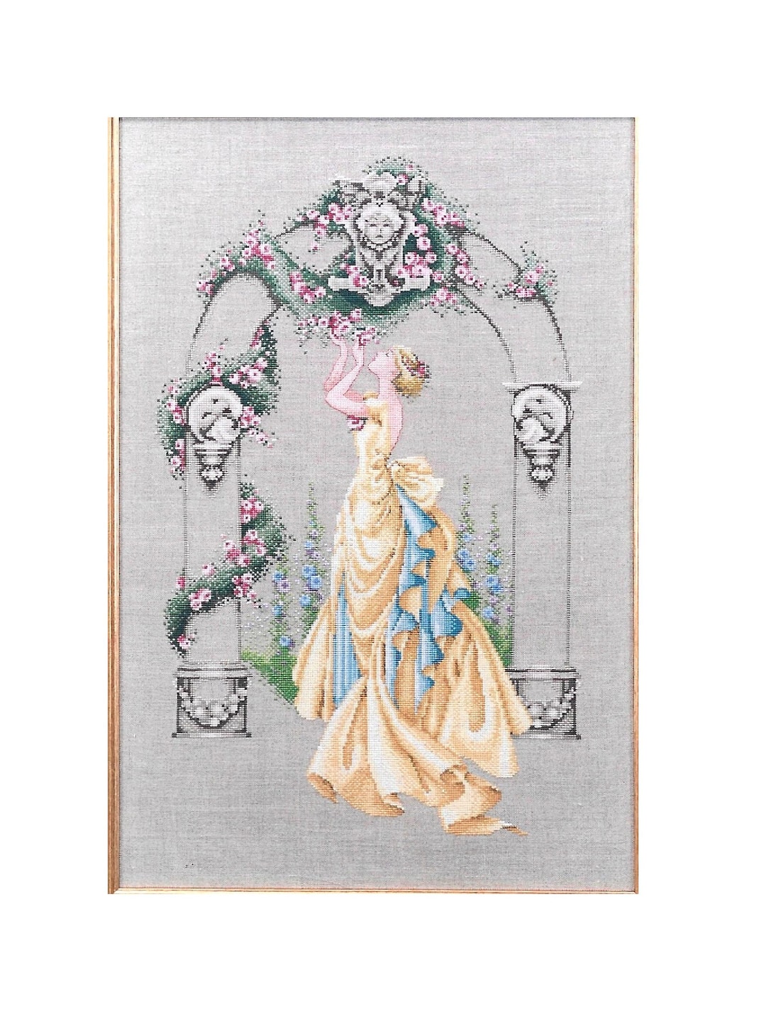 Cross Stitch Pattern - ROSE of SHARON by Mirabilia - #03 by Nora
