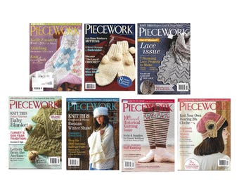 WERKTIJDSCHRIFTEN 2005-2016 Terug problemen: breien, borduren, haken, borduren, geschiedenis, antiek, vintage patronen, aan jou de keuze!
