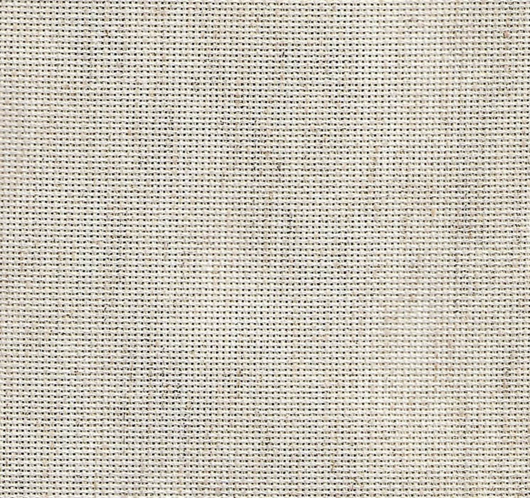 18ct. AIDA Cloth Fabric, by Charlescraft, Oatmeal Rustico Fiddlers, Cut