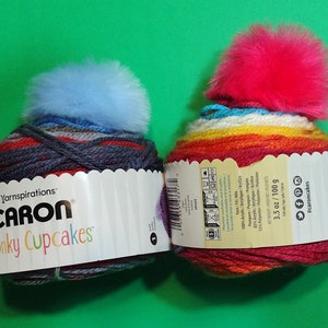 Caron Anniverary Cake Yarn Sour Cherry for sale online