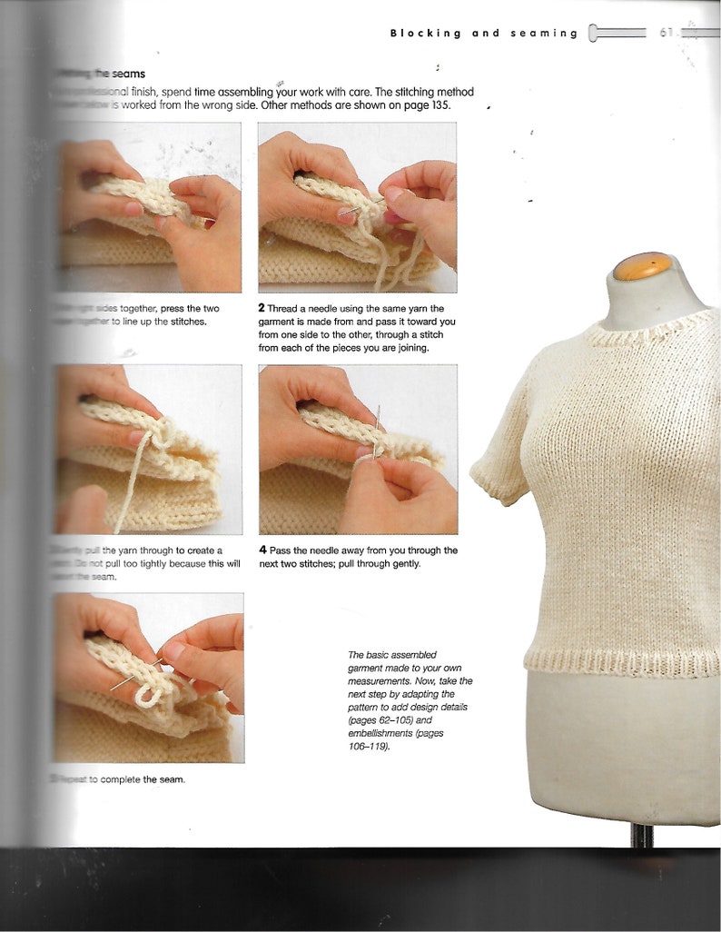 Book - How to USE, ADAPT & DESIGN Knitting Patterns - In-depth ...
