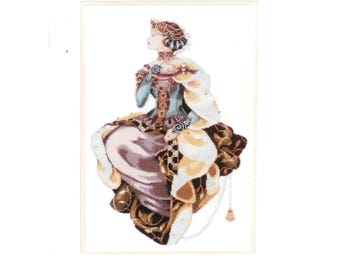 Cross Stitch Pattern - AUTUMN QUEEN by Mirabilia - #45 by Nora