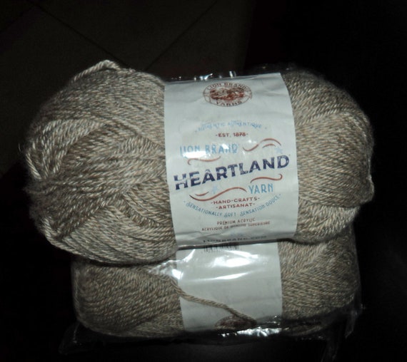 lion brand aran yarn