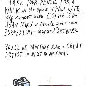 Book - DRAW PAINT PRINT Like the Great Artists - by Marion Deuchars, 30 ...