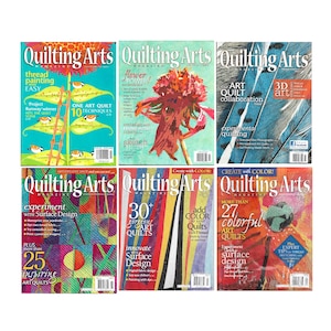 Magazines - QUILTING ARTS - Back Issues 2009 to 2014, Hand & Machine Stitching, Mixed Media, Collage, Fibre Art, Beading, Your Choice!