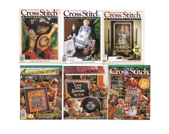 Magazines - Cross Stitch & Country Crafts by Better Homes and Gardens, Back Issues 1990 to 1995, Your Choice!