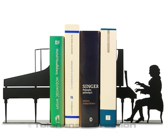 Bookends 7.5&#39; 19cm Wolfgang Amadeus Mozart